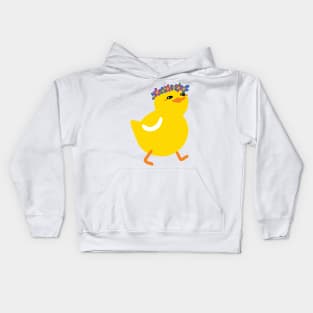 Flower Duck Kids Hoodie